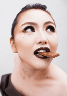 ICAM MAKEUP PHOTO COMPETITION 2019 ビューティ部門 ブロンズ賞 「Chocolate」